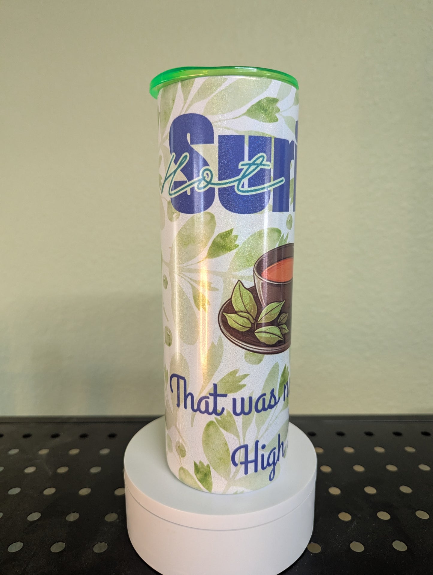 Suriel Hot Tea 20oz Holographic Tumbler Sarah J. Mass ACOTAR Merch
