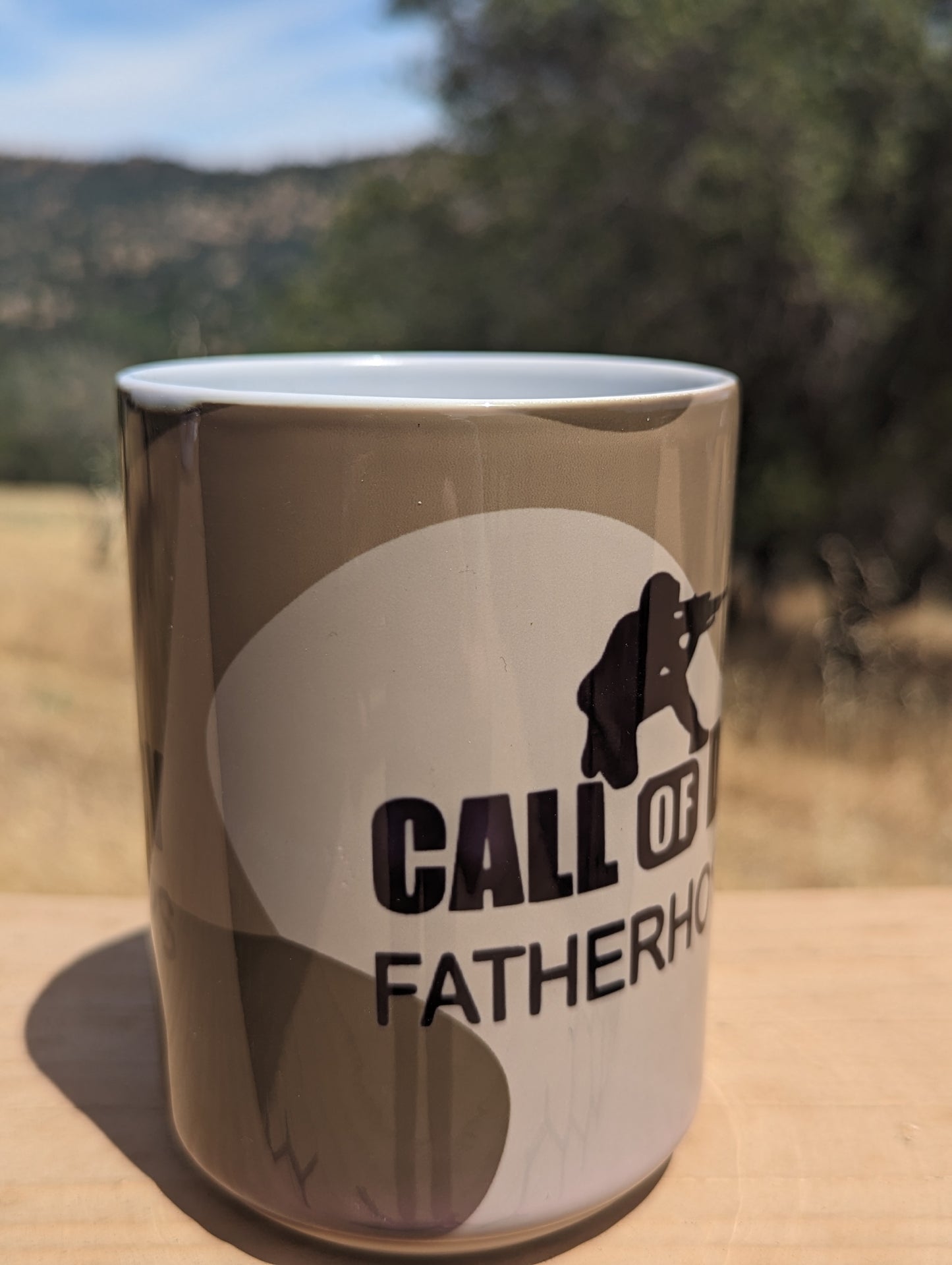 call of Daddy ceramic coffee mug