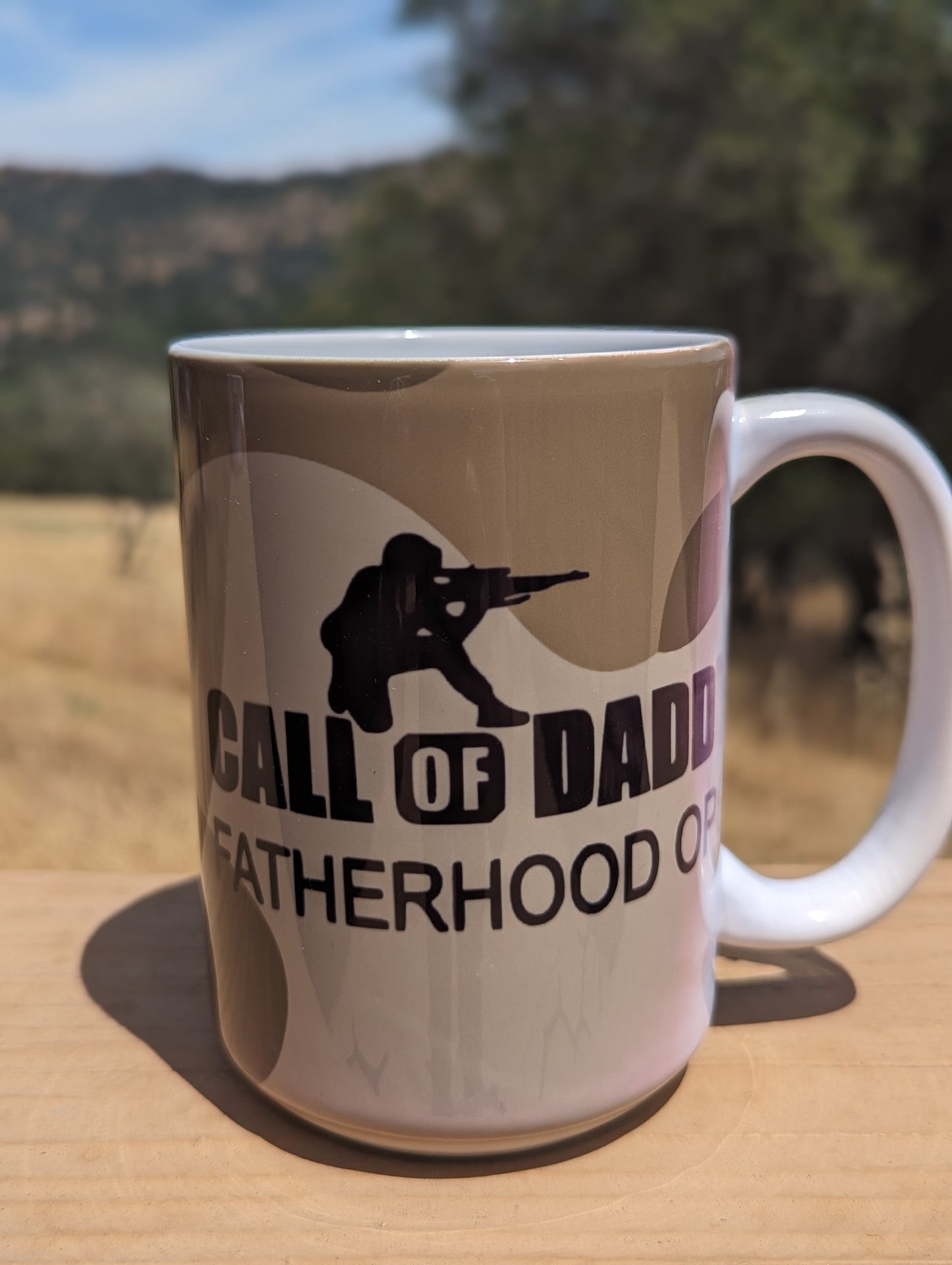 call of Daddy ceramic coffee mug