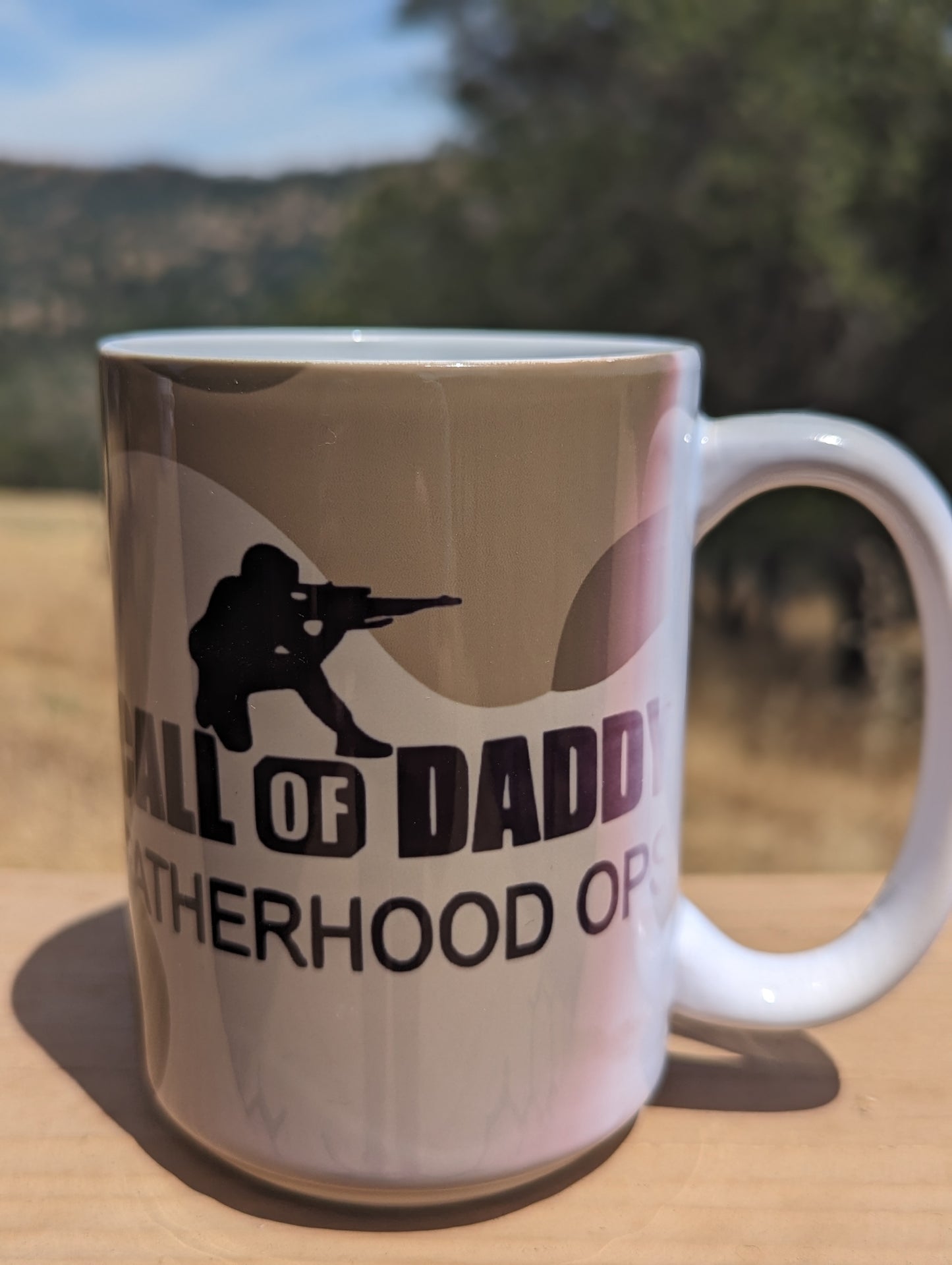 call of Daddy ceramic coffee mug