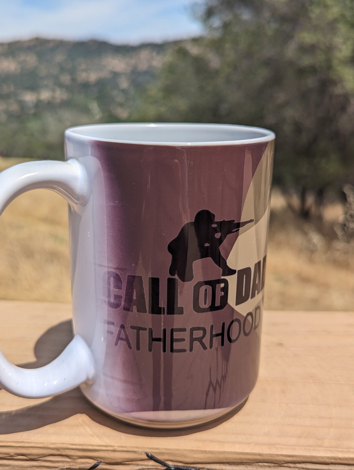 call of Daddy ceramic coffee mug