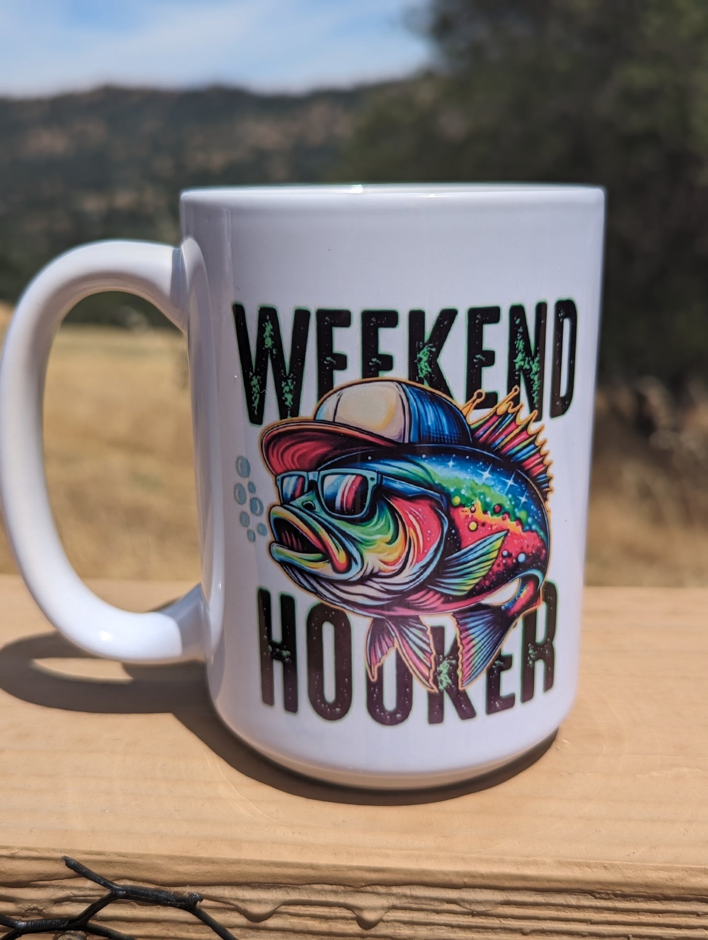 Weekend Hooker ceramic mug