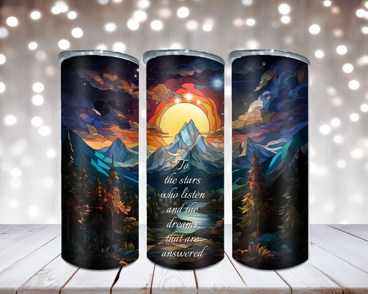 To the Stars and Dreams 20oz tumbler